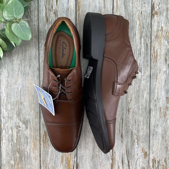 Men’s Clarks Clarkslite Low Oxford Dress Shoes Size 9 main image 4